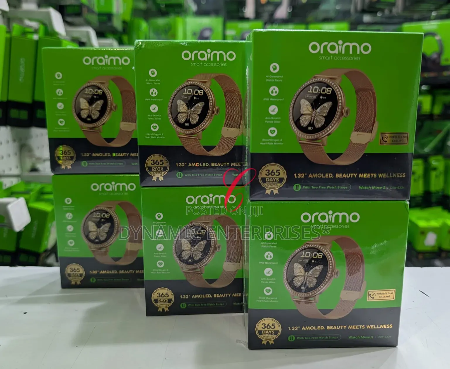 Oraimo Watch Muse 2 OSW-833N 1.32" AMOLED Diamond Appearance