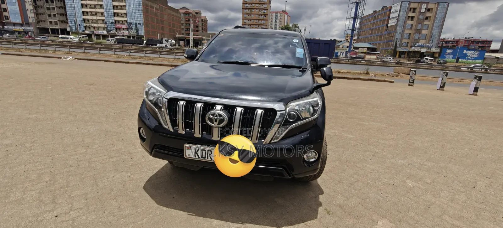 Toyota Land Cruiser Prado 2017 Black