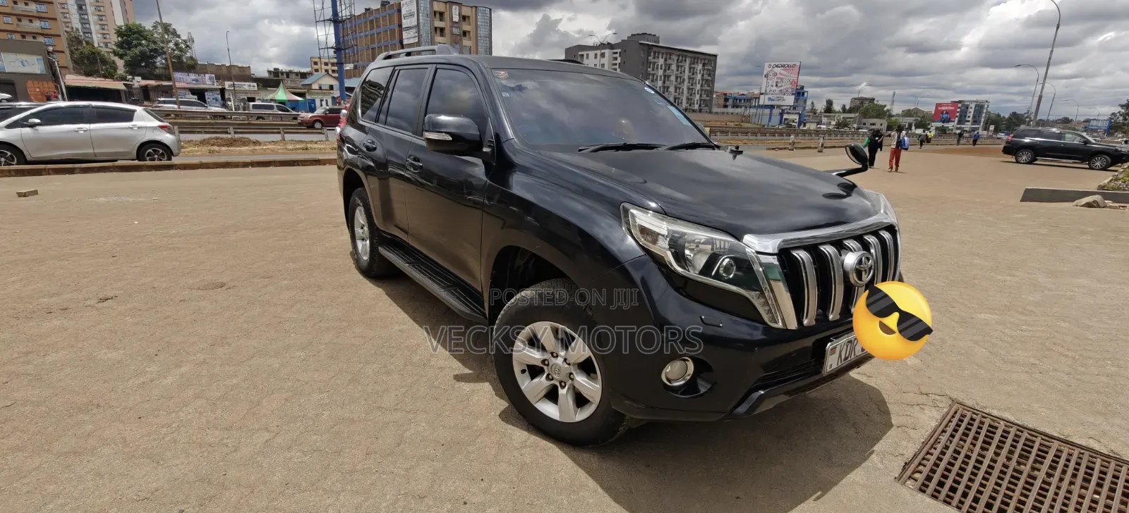 Toyota Land Cruiser Prado 2017 Black