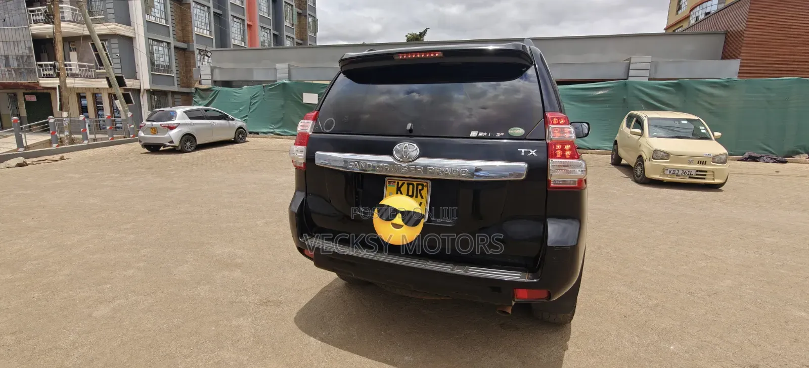 Toyota Land Cruiser Prado 2017 Black