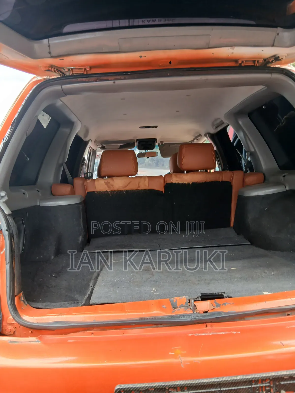 Subaru Forester 2000 Orange