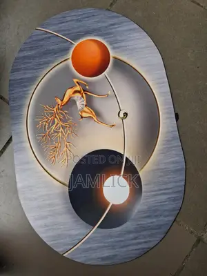 3D Oval Mat - Pt