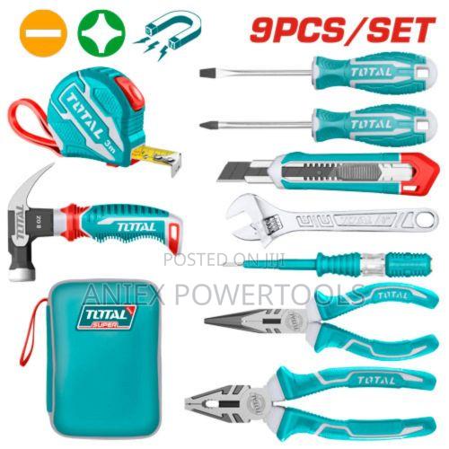Total THKTHP90097 9 PCS Hand Tools Set