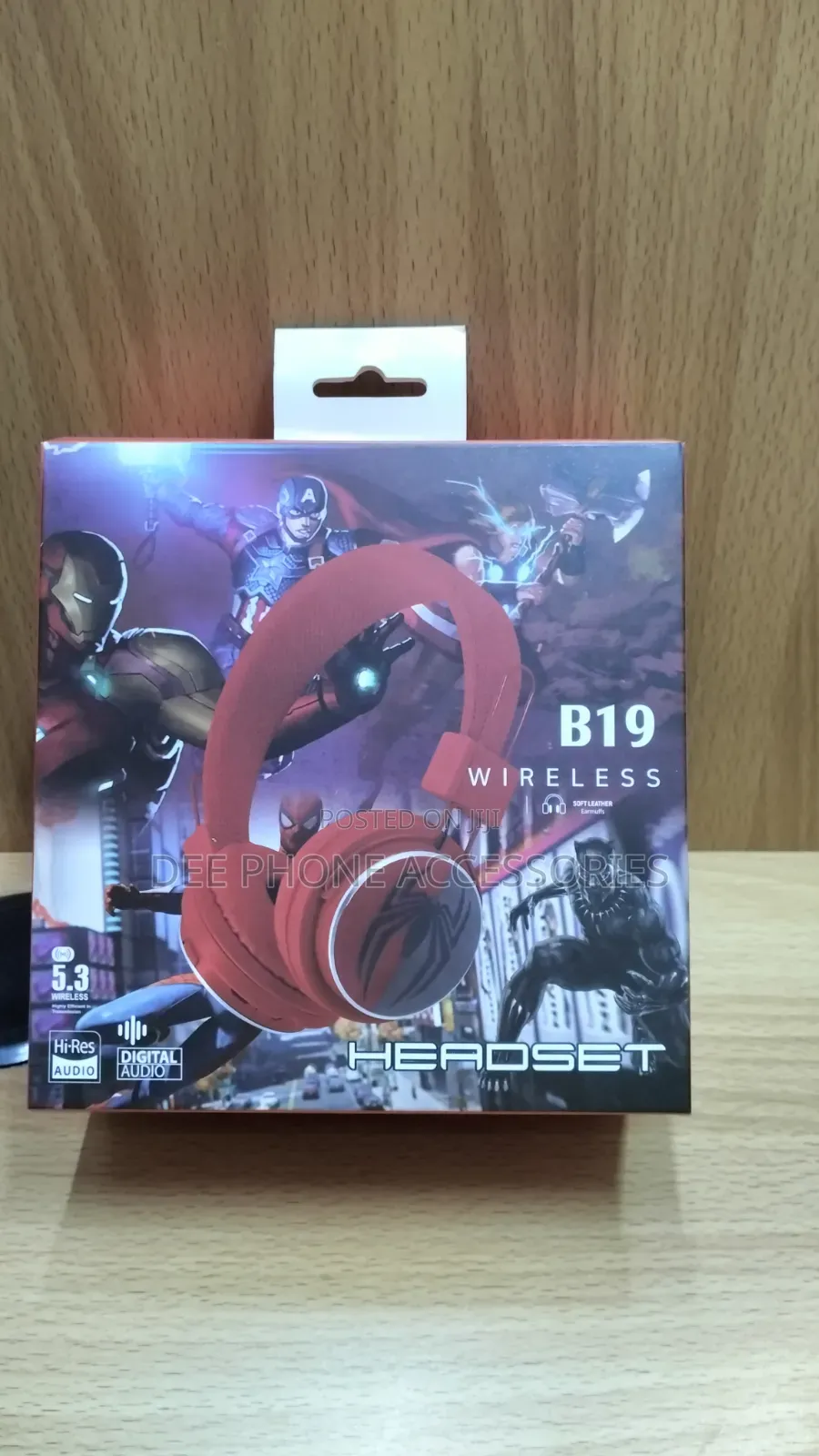 Spider Man B18 Wireless Kids Headphones