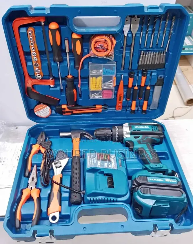 Heavy Duty Makita 36v Drill Set/ to Quality Drill Set With Tools