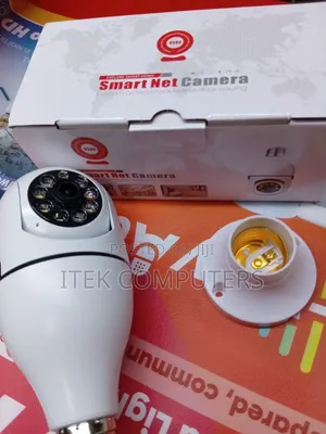 Wireless V380 Pro Bulb Camera for Convenient Remote Monitoring