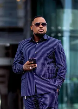 Executive Pinstriped Kaunda Suits
