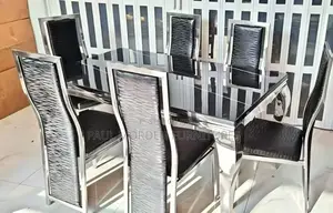Elegant Silver 6 Seater Dining