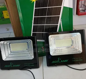 JSOT TC 300+300W Solar Security Light – Powerful Outdoor LED
