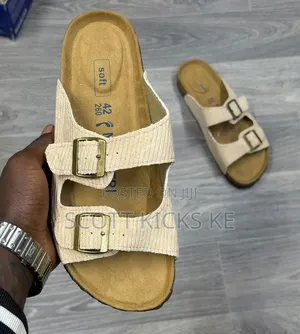 Double-Buckle Sandals