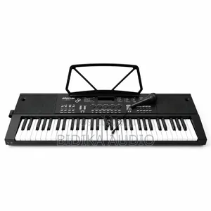 Bigfun 61-Key Rechargeable Electronic Piano Keyboard With Microphone