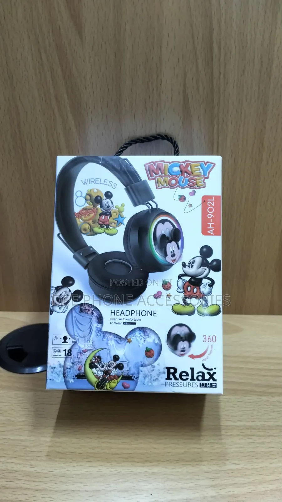 Mickey Mouse Kids Wireless Headphones