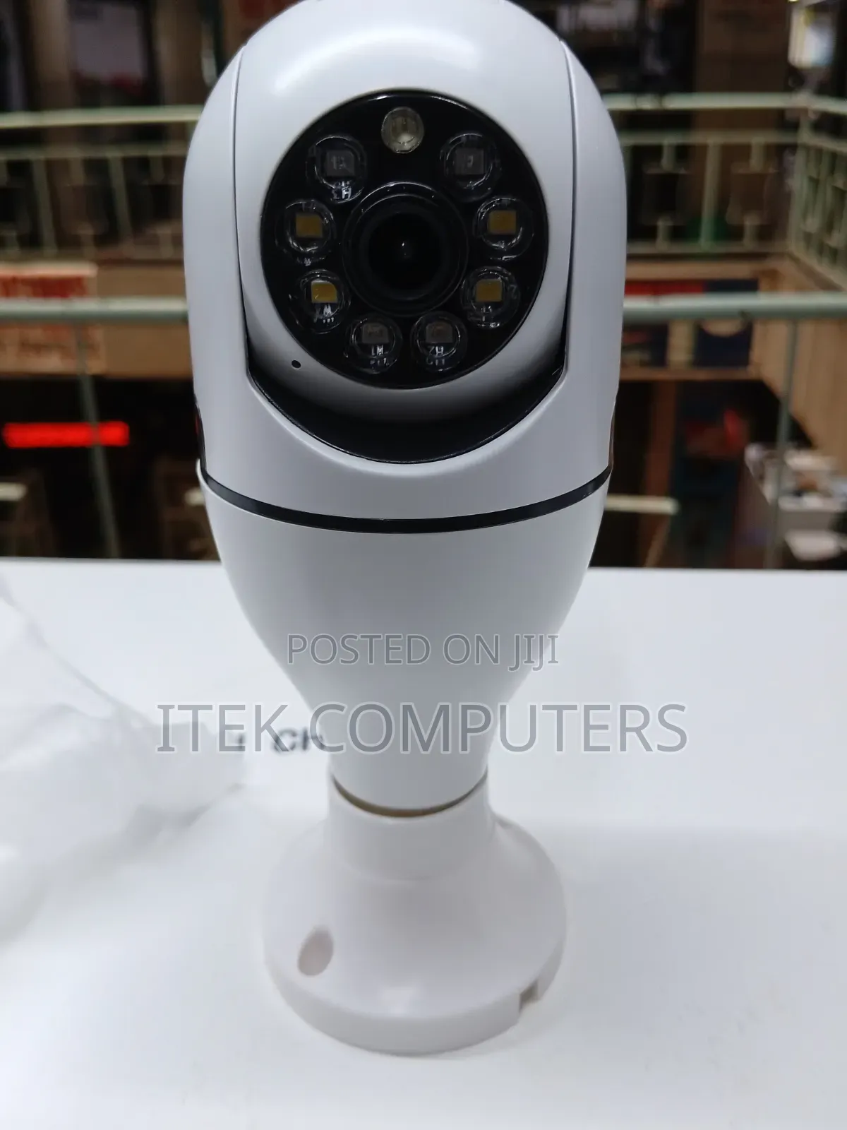 V380 Pro Bulb WiFi CCTV Camera for Entrance Area Monitoring