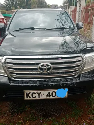 Toyota Land Cruiser 4.6 V8 ZX 2012 Black