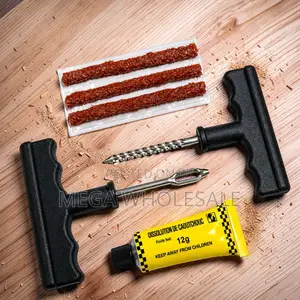Essential Tubeless Tire Emergency Flat Puncture Repair Kit