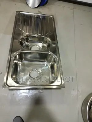 Stainless Sink 11/2 Bowl Drain 100*500