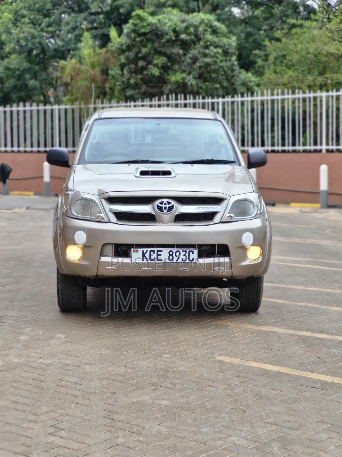 Toyota Hilux 3.0 D-4D Double Cab 2008 Brown