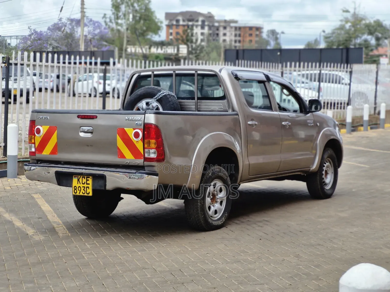Toyota Hilux 3.0 D-4D Double Cab 2008 Brown