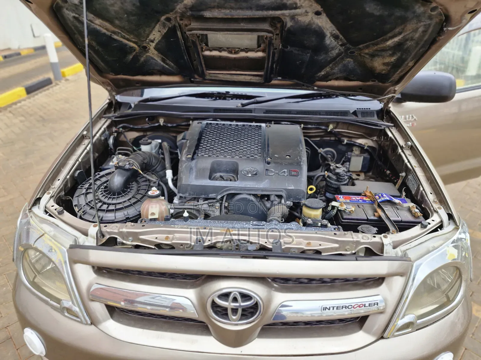 Toyota Hilux 3.0 D-4D Double Cab 2008 Brown