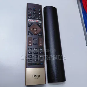Original Haier Smart TV Remote With YouTube Netflix + AAA Batteries.