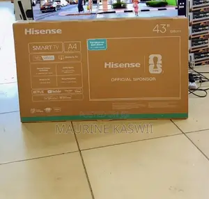 HISENSE 43” SMART 2 Years Warranty