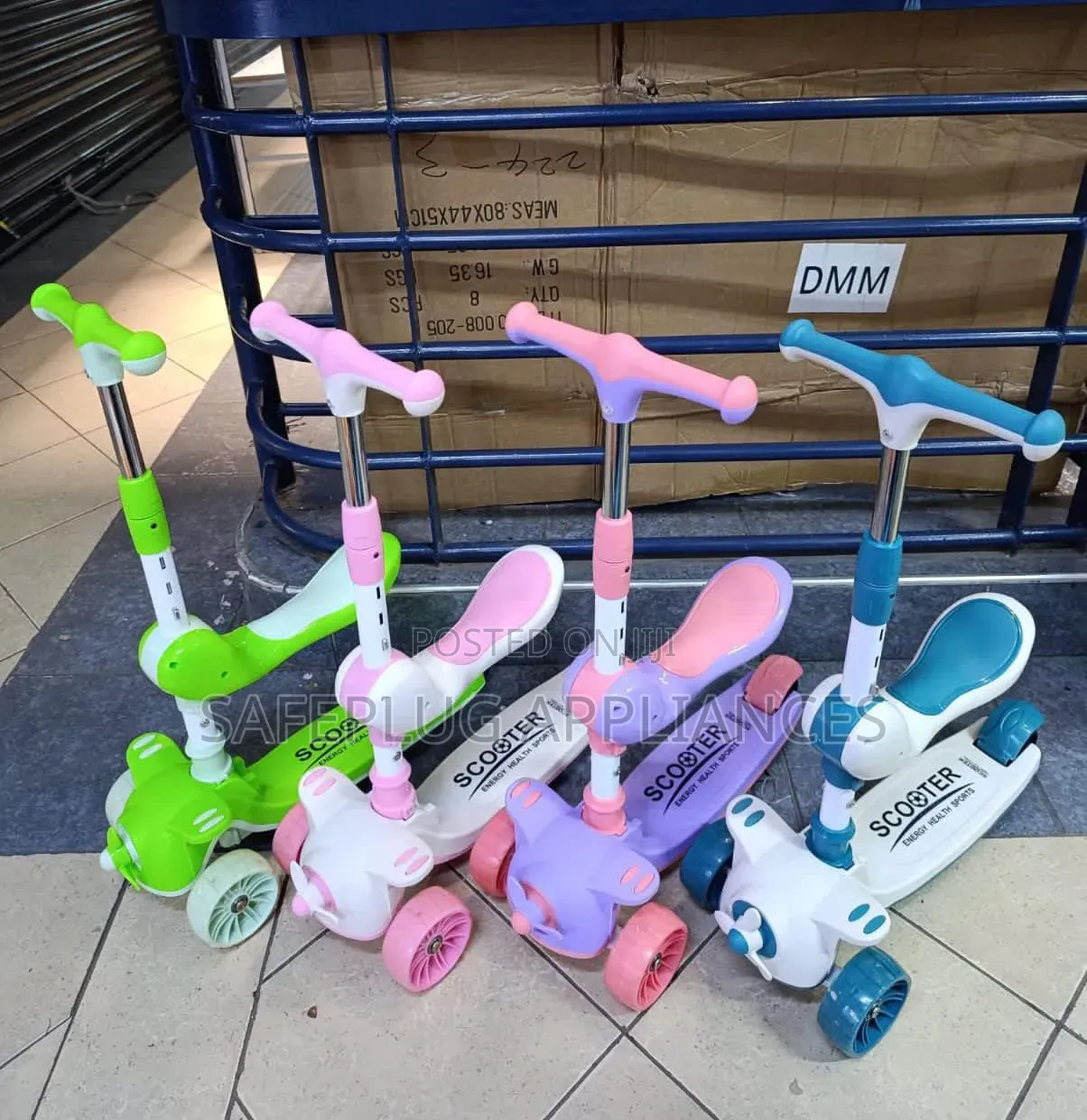 2-in-1 Kids Scooter With Seat – Fun Ride-on Standing Scooter