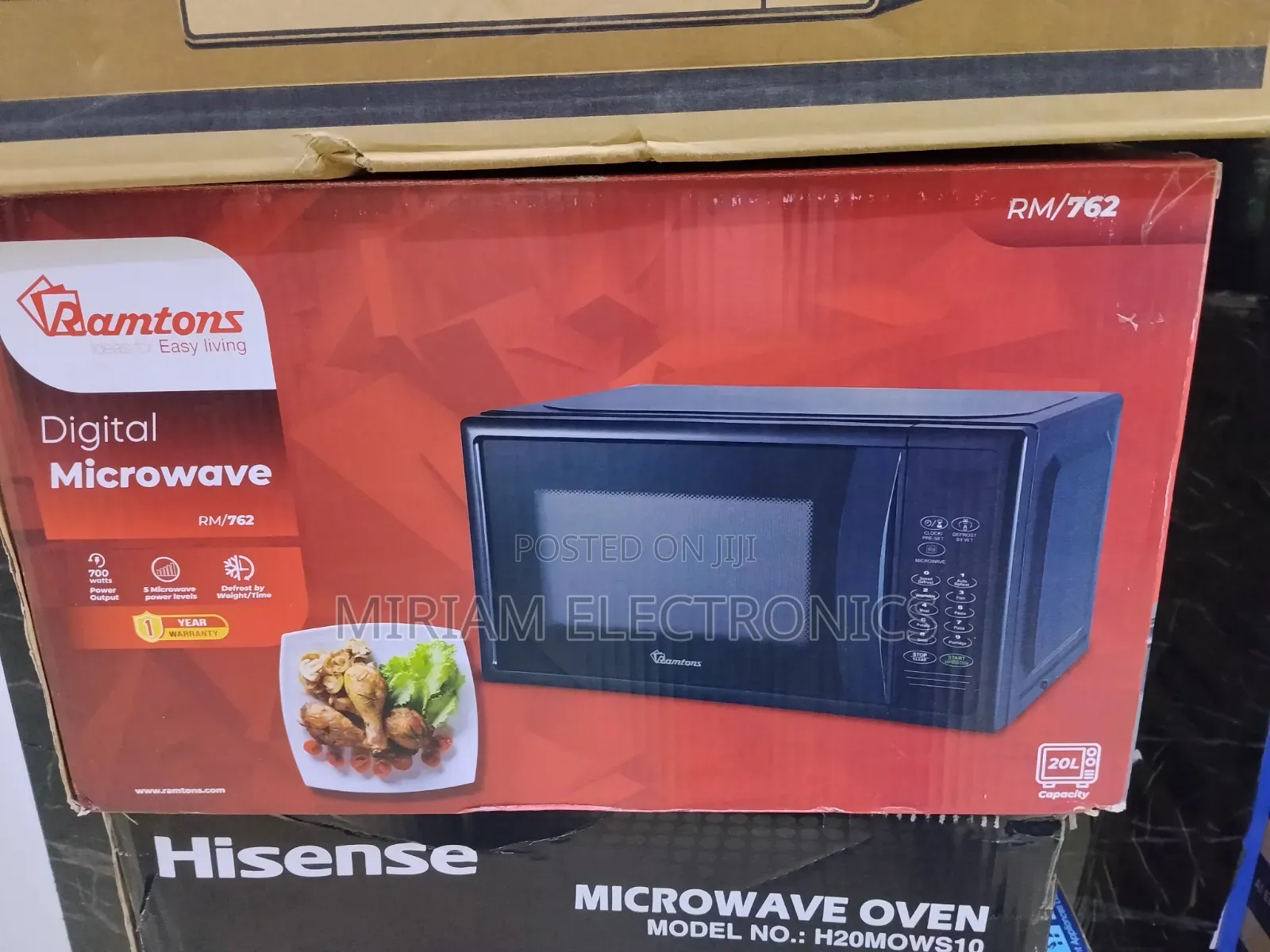 Ramtons RM/762 20L Digital Microwave