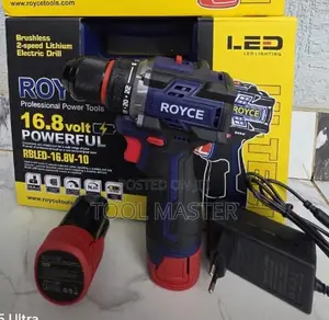 Royce 16.8V Cordless Drill/2-Speed Lithium-Ion Electric Drill