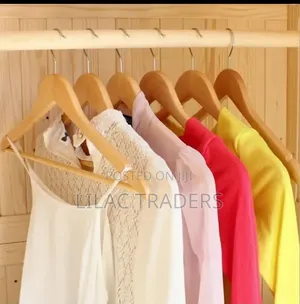 Heavy-Duty Wooden Clothes Hangers 3pcs Alp