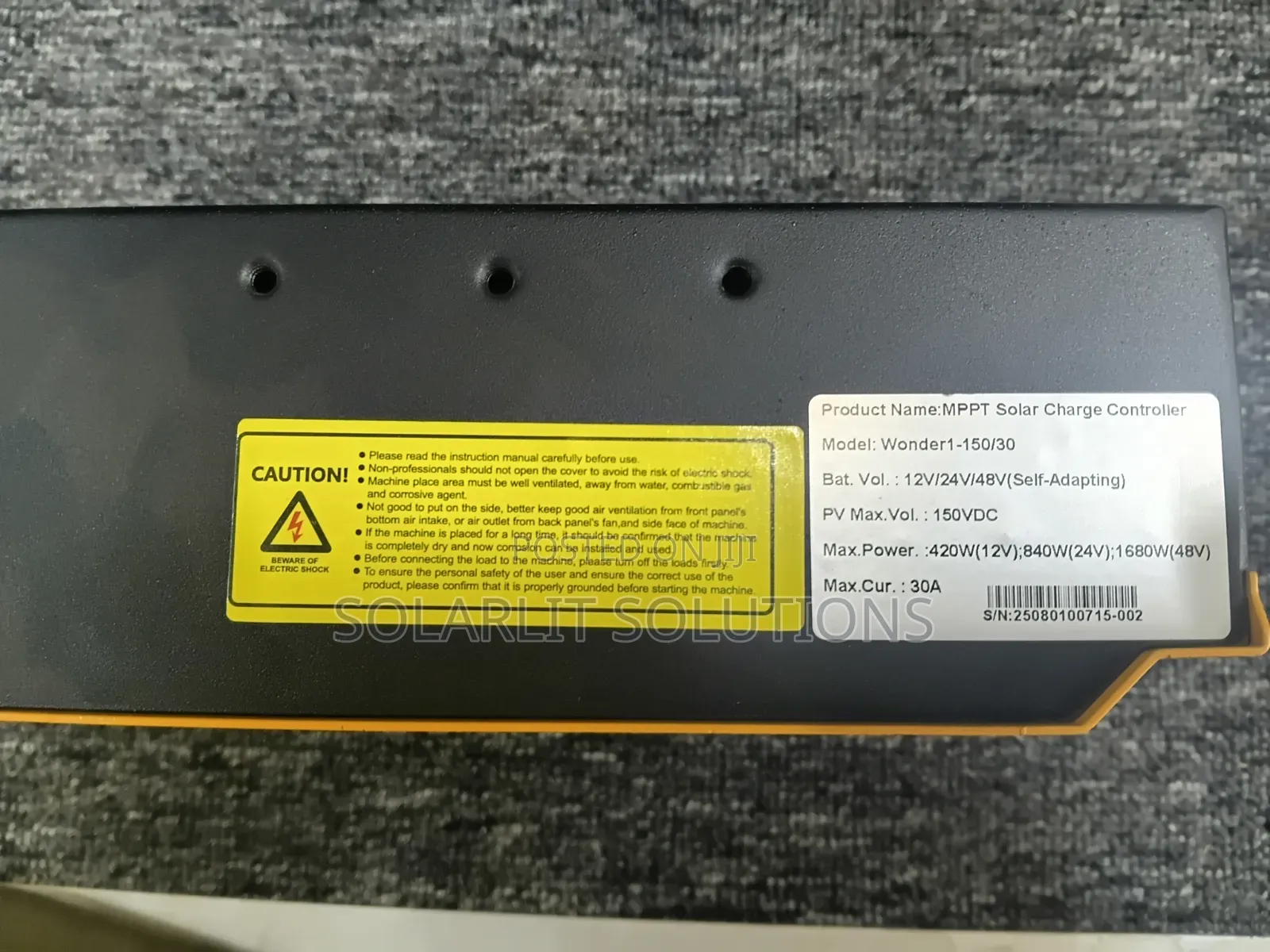 Xindun MPPT Solar Charge Controller 30A (Wonder1-150/30)