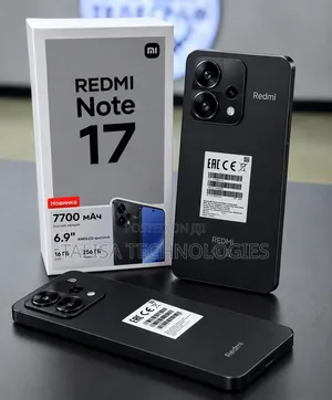 New Xiaomi Redmi Note 17 256 GB Black