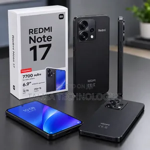 New Xiaomi Redmi Note 17 256 GB Black