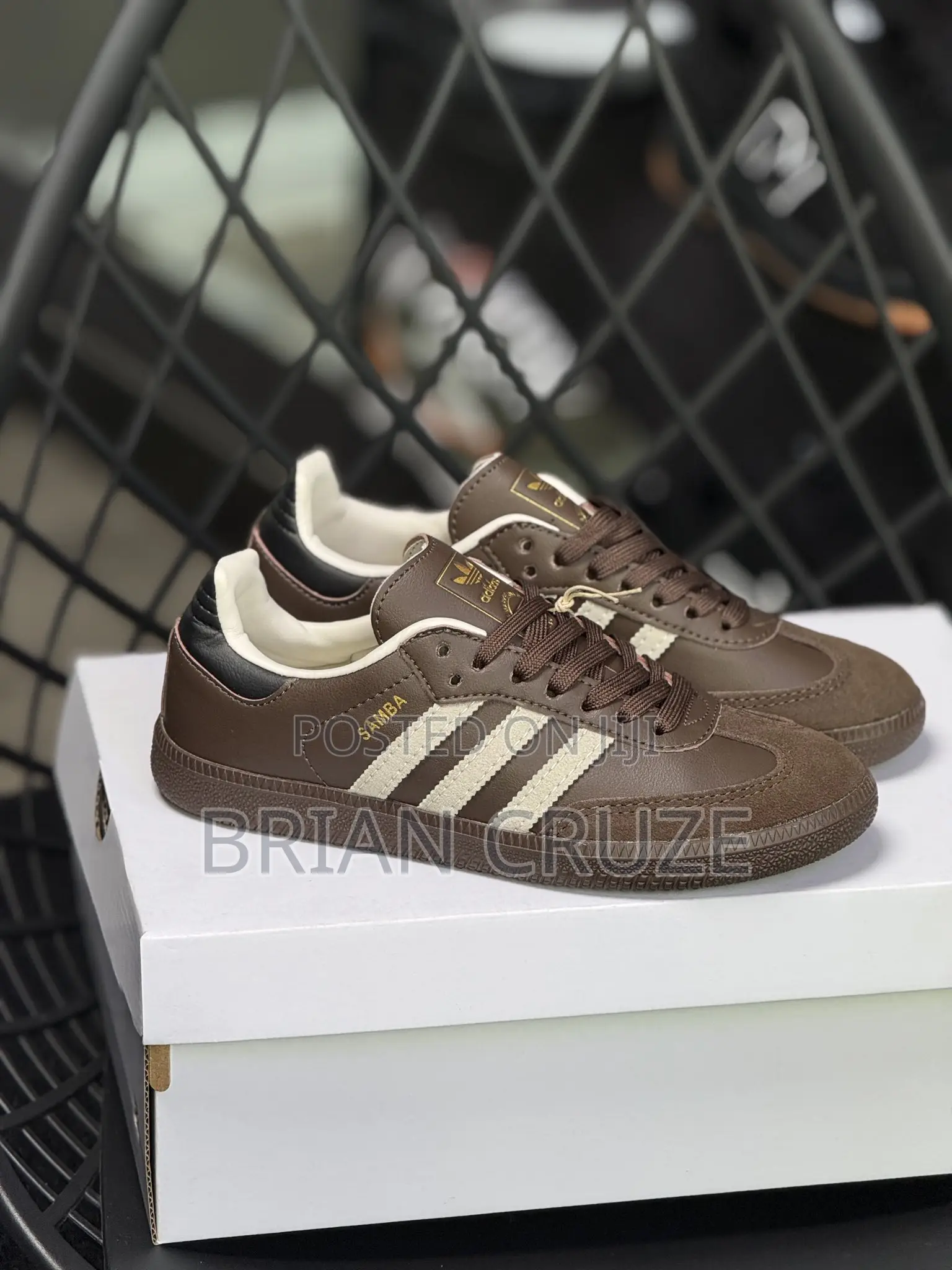 Brown Samba Shoes