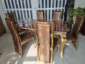 Advanced Marble Top Dining Set