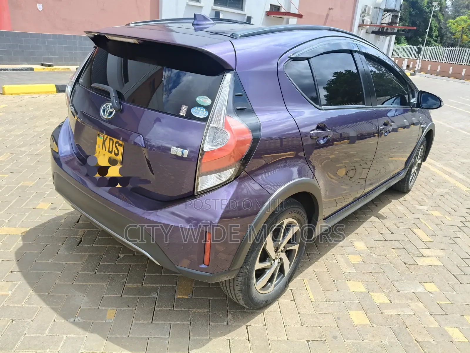Toyota Aqua 2017 Purple