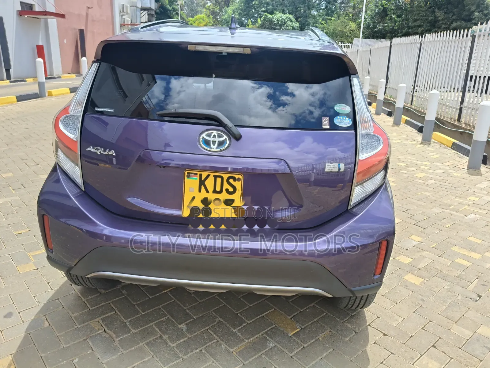 Toyota Aqua 2017 Purple