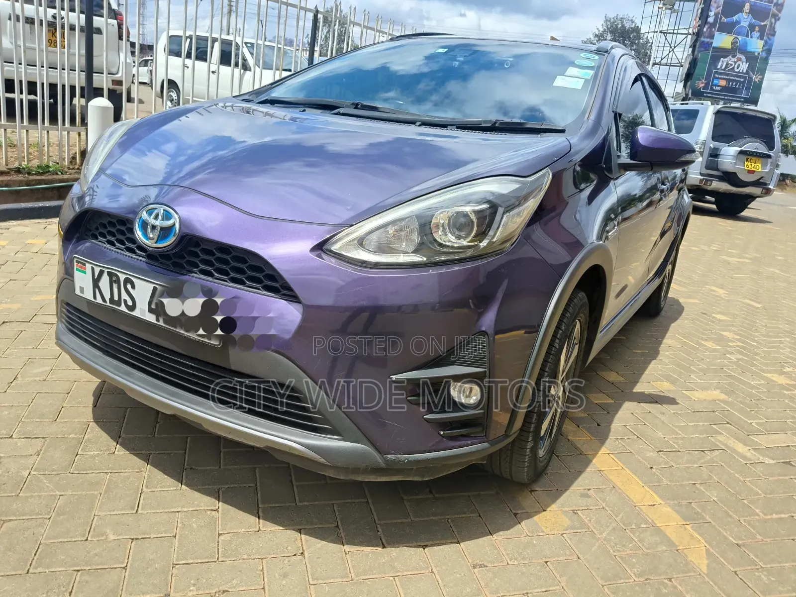 Toyota Aqua 2017 Purple