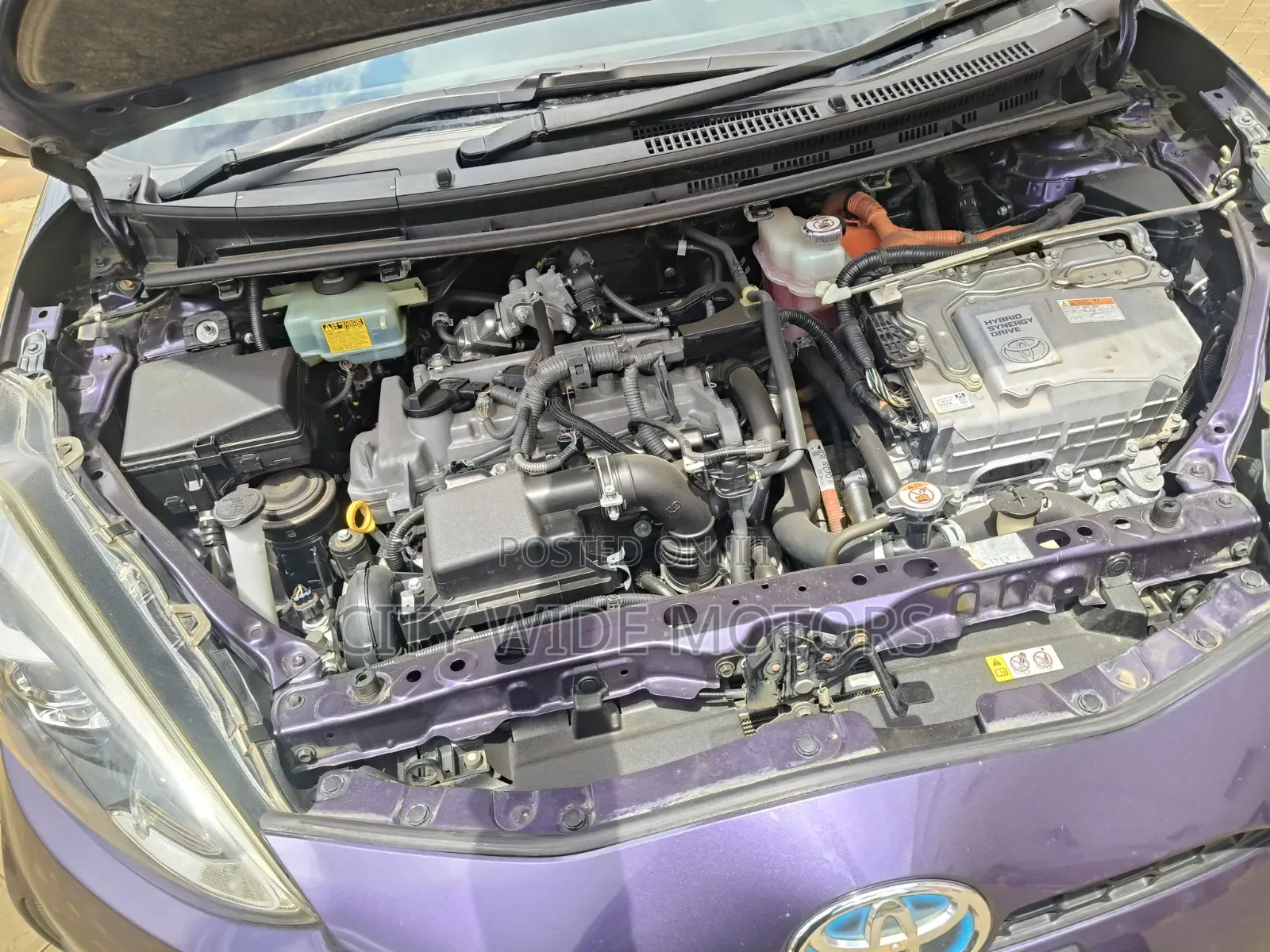 Toyota Aqua 2017 Purple