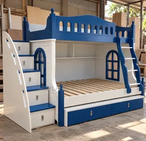 Custom Kids Double Decker Bed With Storage Available on Order