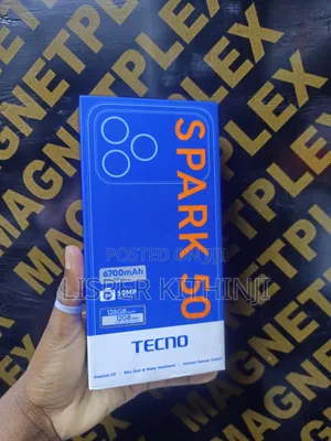 New Tecno Spark 50 128 GB Blue