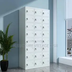 Office Locker; 24-Door Steel Storage Locker