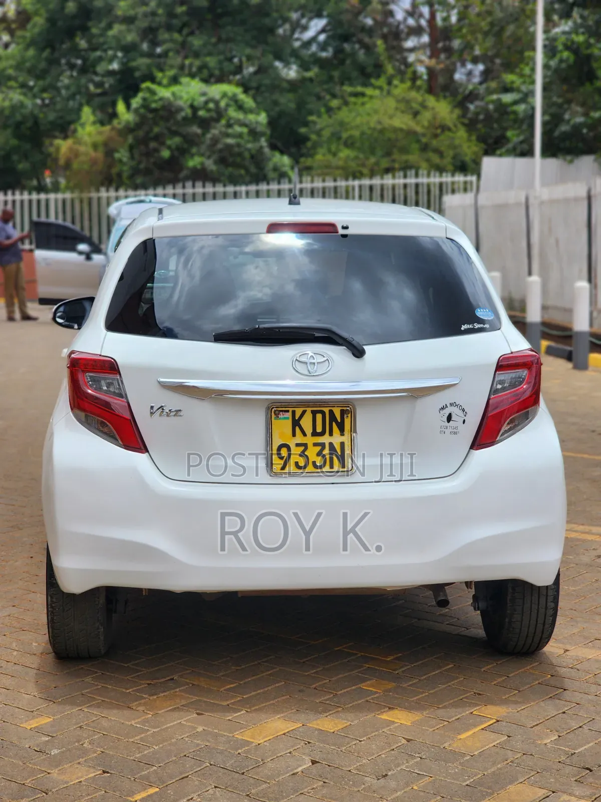 Toyota Vitz 1.3 FWD 3dr 2016 White