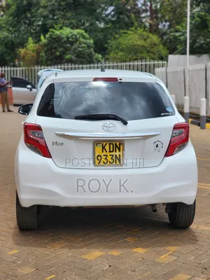 Toyota Vitz 1.3 FWD 3dr 2016 White