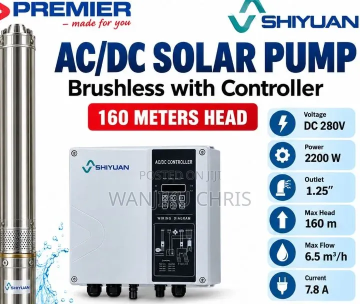 AC/DC Solar Pump With Controller
