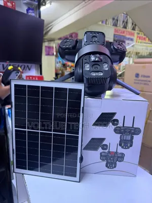 Solar Camera 4g 3 Lens