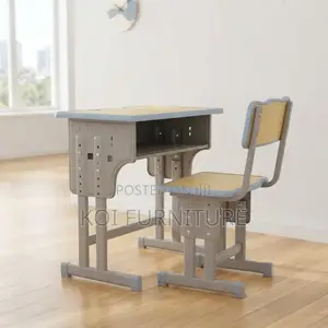Home Desk; Ergonomic Home Schools Desk Chairs Set for Kids