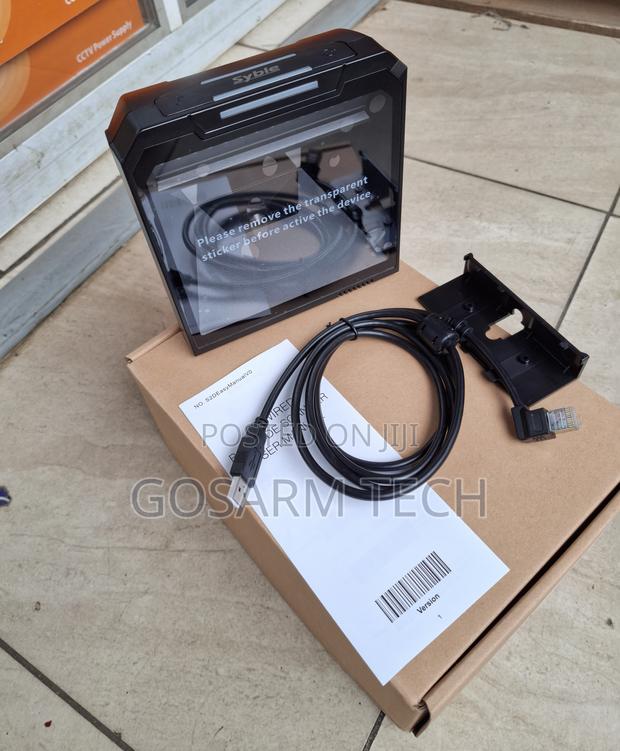 Syble XB-8808G Table Mount Barcode Scanner 1D 2D QR Code Reader - main view