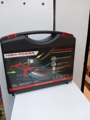 Portable Car Jump Starter Kit With Tyre Inflator for Travel and Safety
