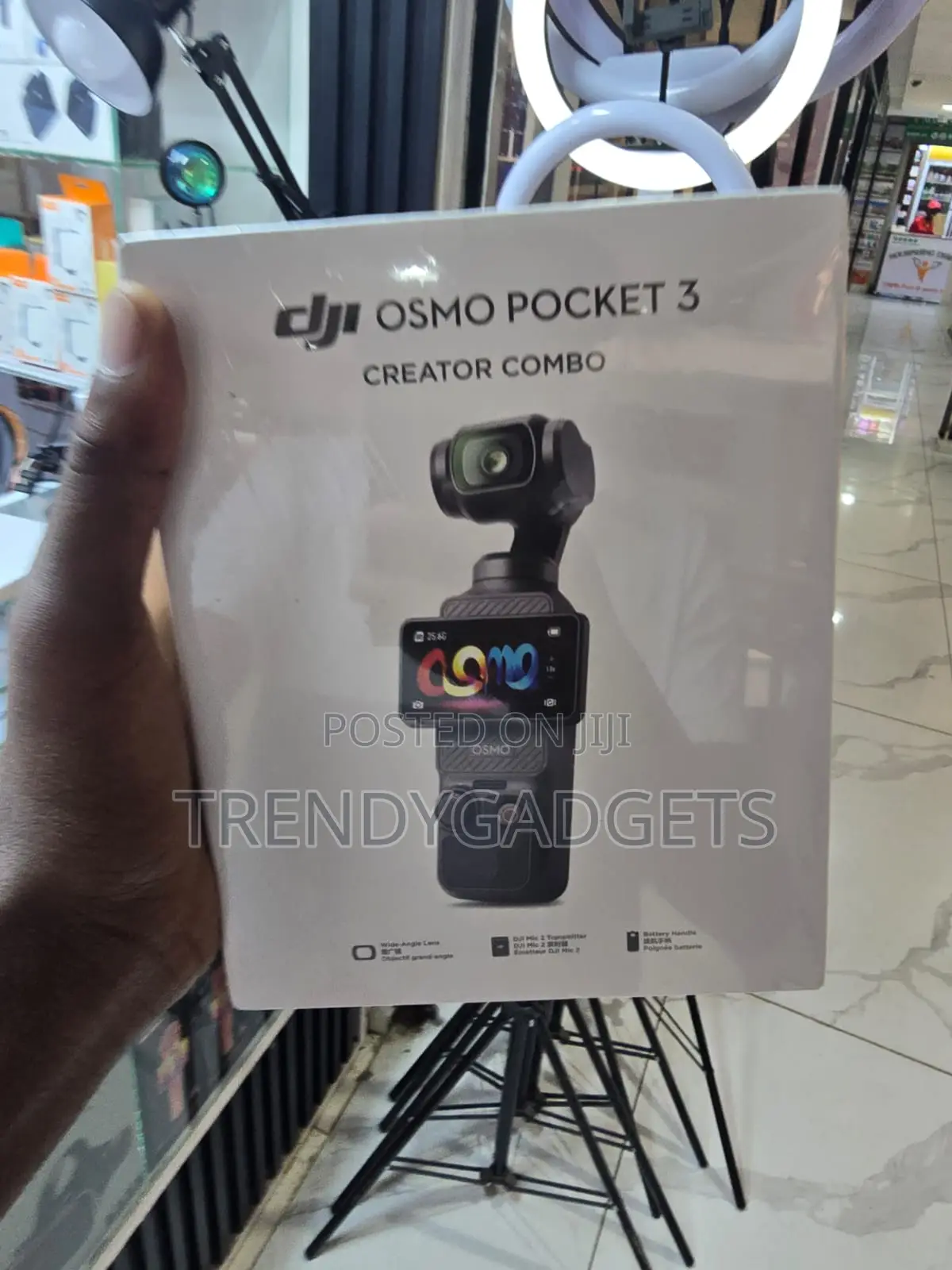 DJI Osmo Pocket 3 Vlogging Camera 3-Axis Gimbal Stabilizer