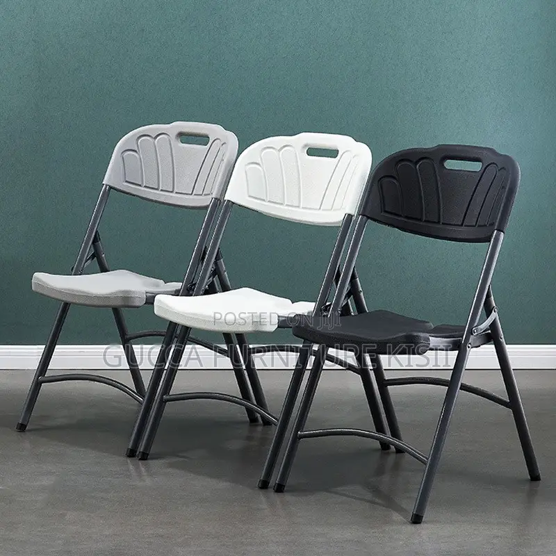 Foldable Heavy Duty Plastic Chair